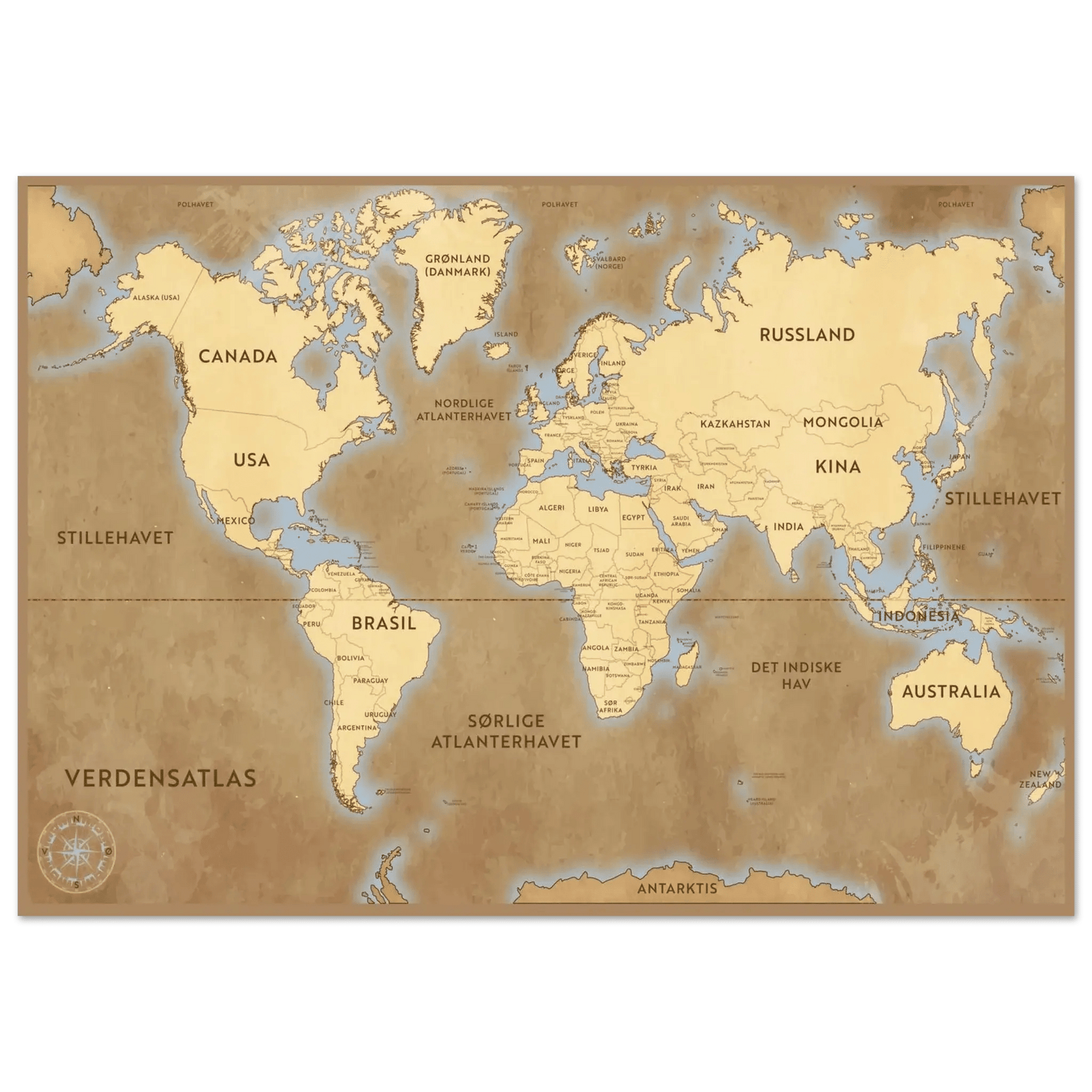Verdenskart Klassisk