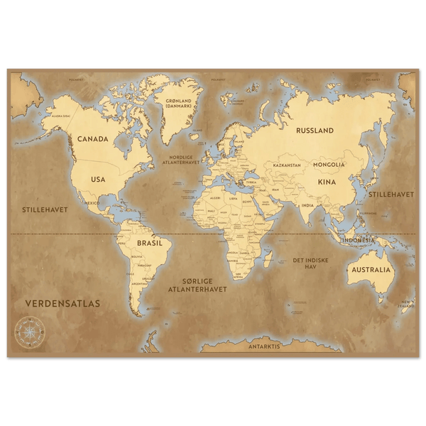 Verdenskart Klassisk
