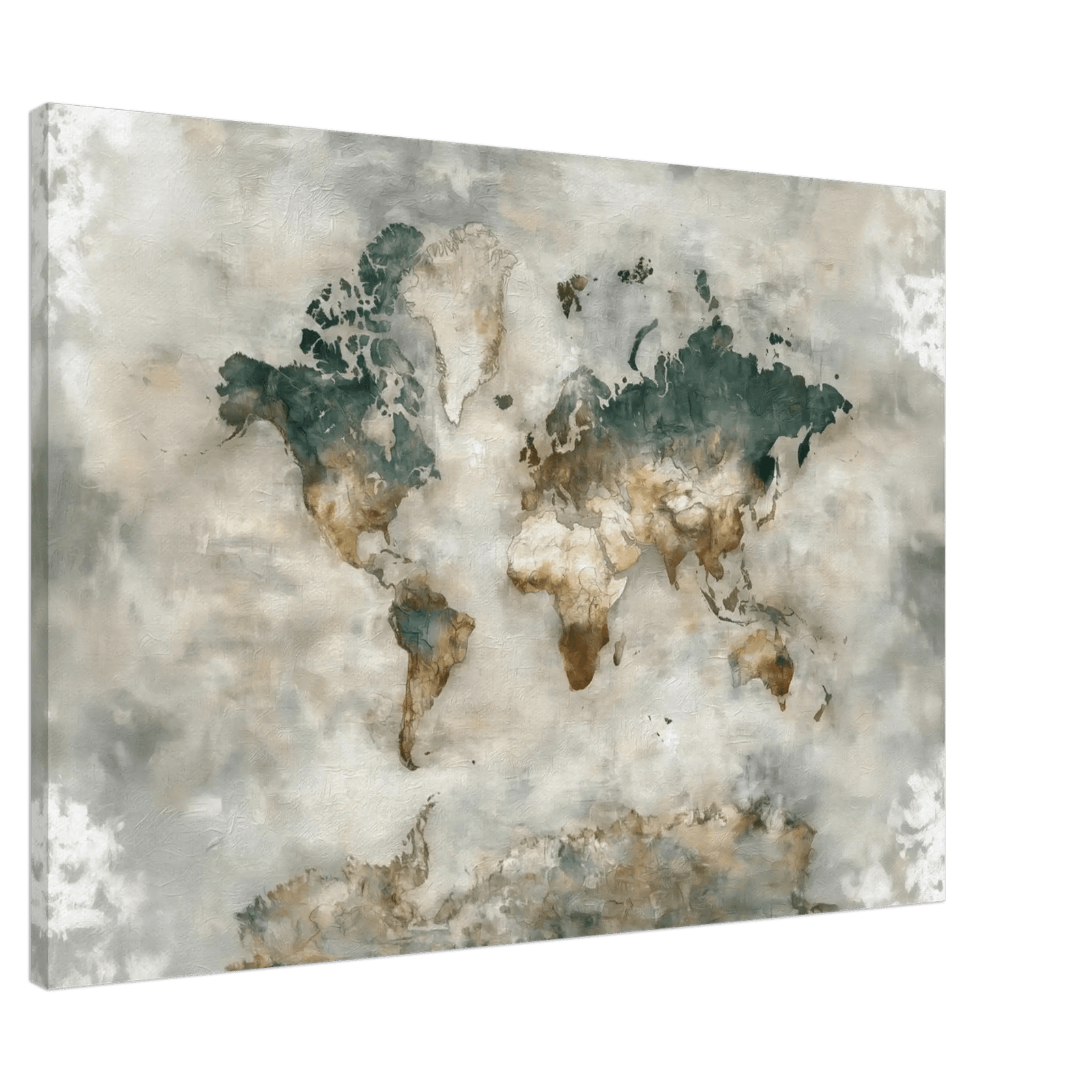 Verdenskart Tåkeblå