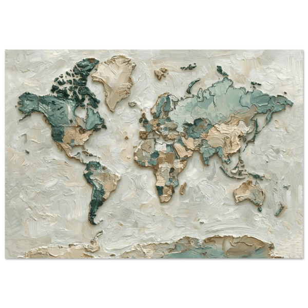 Verdenskart Tekstur